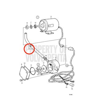 Manguera Original Volvo Penta 949100