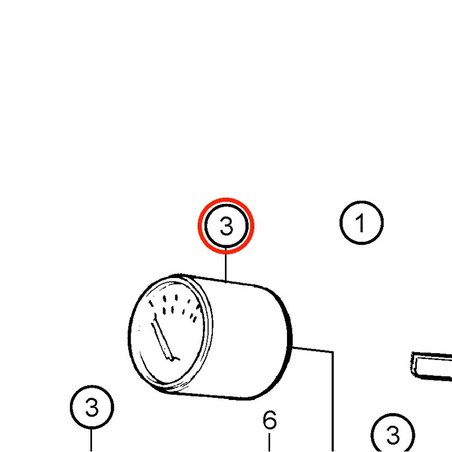 Termometro originale Volvo Penta VOP873195 | MD2030