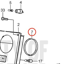 Anel guia original Volvo Penta VOP828803 | MD2030