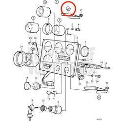 Juego de Brida Original Volvo Penta VOP873207 | MD2030