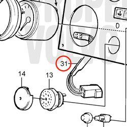 Original Volvo Penta Diodenkabel VOP873567 | D2-75