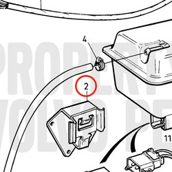 Console Volvo Penta d'origine VOP3582351 | MD2030-D