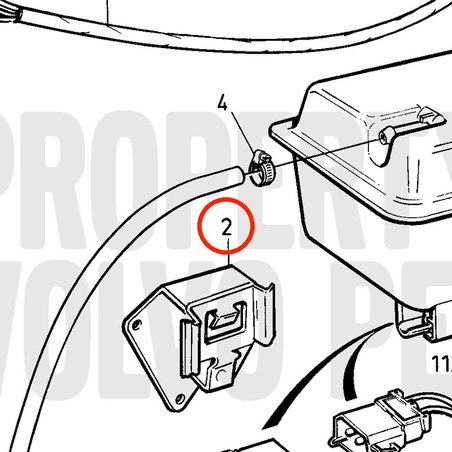 Consola Original Volvo Penta VOP3582351 | MD2030-D