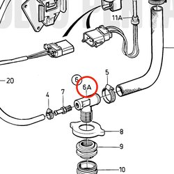 Niple Angular Original Volvo Penta VOP943516 | D2-75