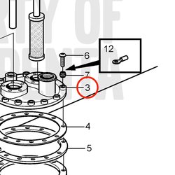 Original Volvo Penta Abdeckung VOP833799 | MD2030