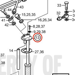 Original Volvo Penta Ansaugrohr VOP828373 | MD2030
