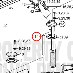 Original Volvo Penta Schlauch VOP941279 | MD2030