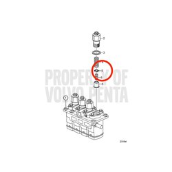 Original Volvo Penta Dichtung VOP3580611 | D2-75