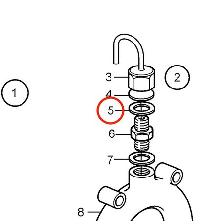Junta Original Volvo Penta VOP828424 | D2-75