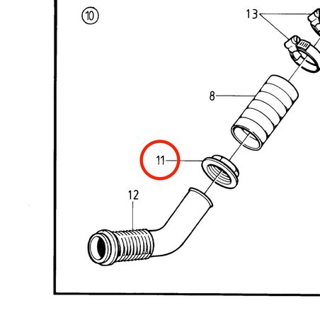 Tuerca Original Volvo Penta VOP827876 | D2-55