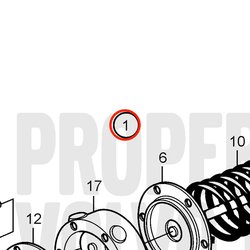 Original Volvo Penta Förderpumpe VOP3580100 | MD2030