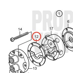 Junta Original Volvo Penta VOP3580200 | MD2030