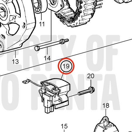 Regulador original Volvo Penta VOP872720 | MD2030