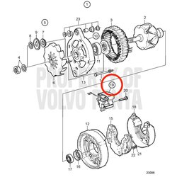 Regulador original Volvo Penta VOP872720 | MD2030