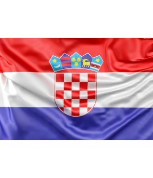 BANDERA CROACIA 30x45