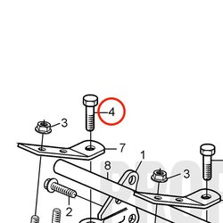 Tornillo Hexagonal Original Volvo Penta VOP983842 | D2-75