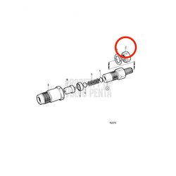Dado originale Volvo Penta VOP3580630 | D2-75