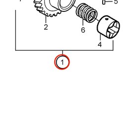 Engrenagem original Volvo Penta VOP3580569 | D2-75