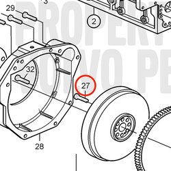 Parafuso original Volvo Penta VOP3580561 | D2-75