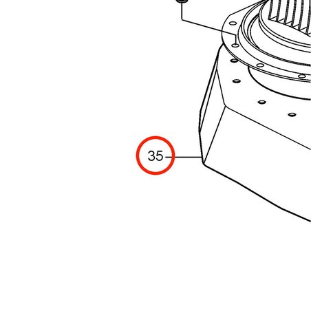 Supporto motore originale Volvo Penta VOP3842285 | D2-75