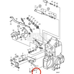 Essieu Volvo Penta d'origine VOP3583759 | D2-75