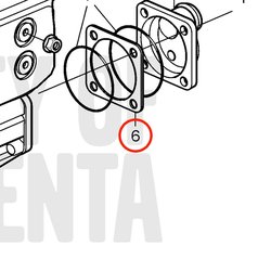 Junta Original Volvo Penta VOP3580968 | D2-55