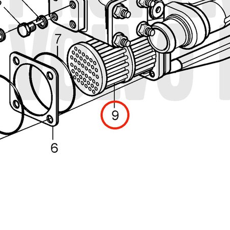 Original Volvo Penta Element VOP3584205 | D2-55