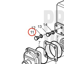 Original Volvo Penta Stecker VOP861918 | MD2030