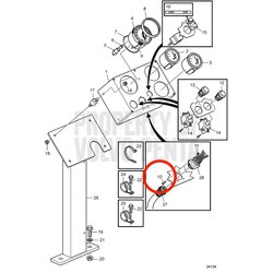 Original Volvo Penta Kreuzschraube VOP956153 | D2-75