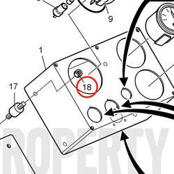 Original Volvo Penta Flanschmutter VOP990939 | MD2010