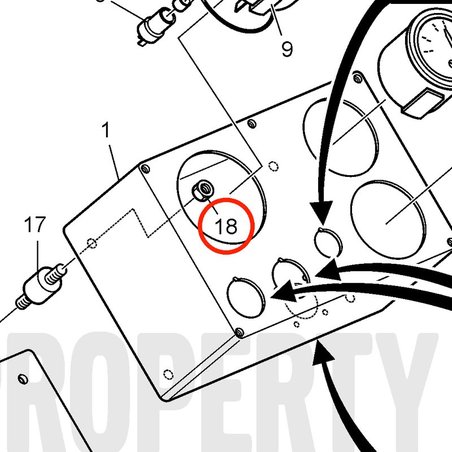 Original Volvo Penta Flanschmutter VOP990939 | MD2010