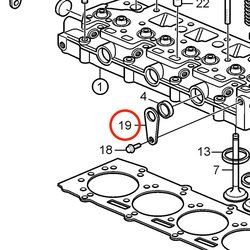 Olho de levantamento original Volvo Penta VOP3583556 | D2-75