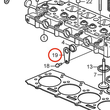 Original Volvo Penta Hebeöse VOP3583556 | D2-75