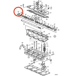 Original Volvo Penta Kipphebel VOP3580487 | D2-75