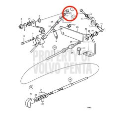 Cubo original Volvo Penta VOP840669 | D2-75