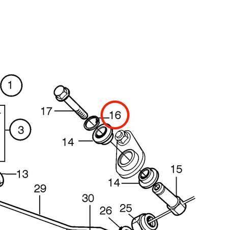 Cursor Volvo Penta Original VOP951669 | MD2030