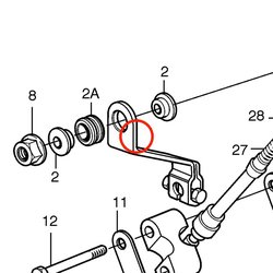Cabo de parada original Volvo Penta VOP21272378 | D2-75