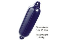 FENDER 14X51 BLUE14 X 51 cms 0.8 kg