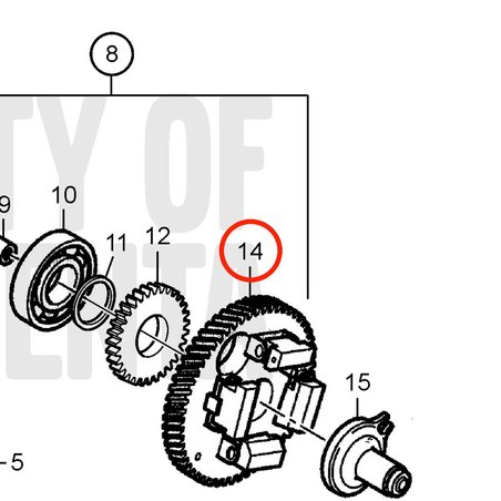 Cambio originale Volvo Penta VOP3583718 | D2-75