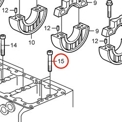 Vis d'origine Volvo Penta VOP3583673 | D2-75