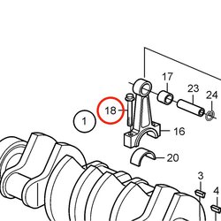 Vis d'origine Volvo Penta VOP3580554 | D2-75