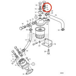 Mamelon d'origine Volvo Penta VOP837322 | MD2030