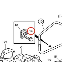 Vis d'origine Volvo Penta VOP3583769 | D2-75