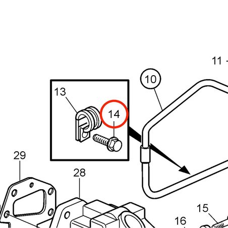 Vis d'origine Volvo Penta VOP3583769 | D2-75