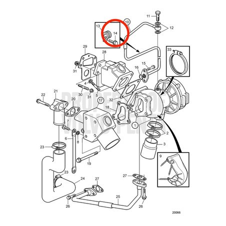 Vis d'origine Volvo Penta VOP3583769 | D2-75