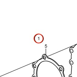 Pompa di circolazione originale Volvo Penta VOP21779581 | D2-75