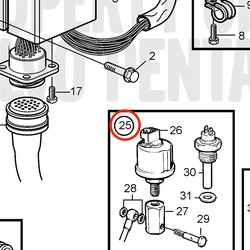 Kit de sensor original Volvo Penta VOP873569 | MD2030-D