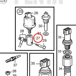 Adaptador original Volvo Penta VOP861388 | MD2030