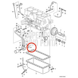 Guarnizione originale Volvo Penta VOP3589335 | D2-75