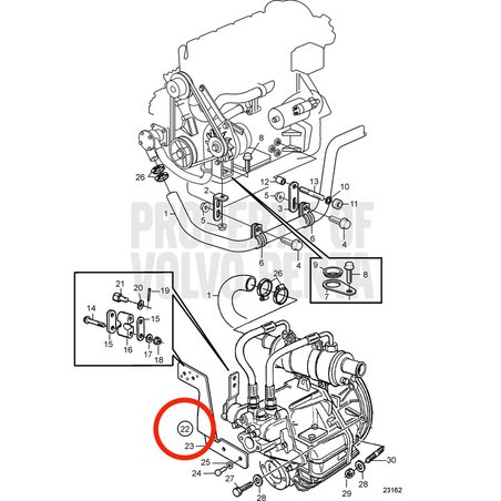 Original Volvo Penta Konsolen-Kit VOP21159822 | D2-75